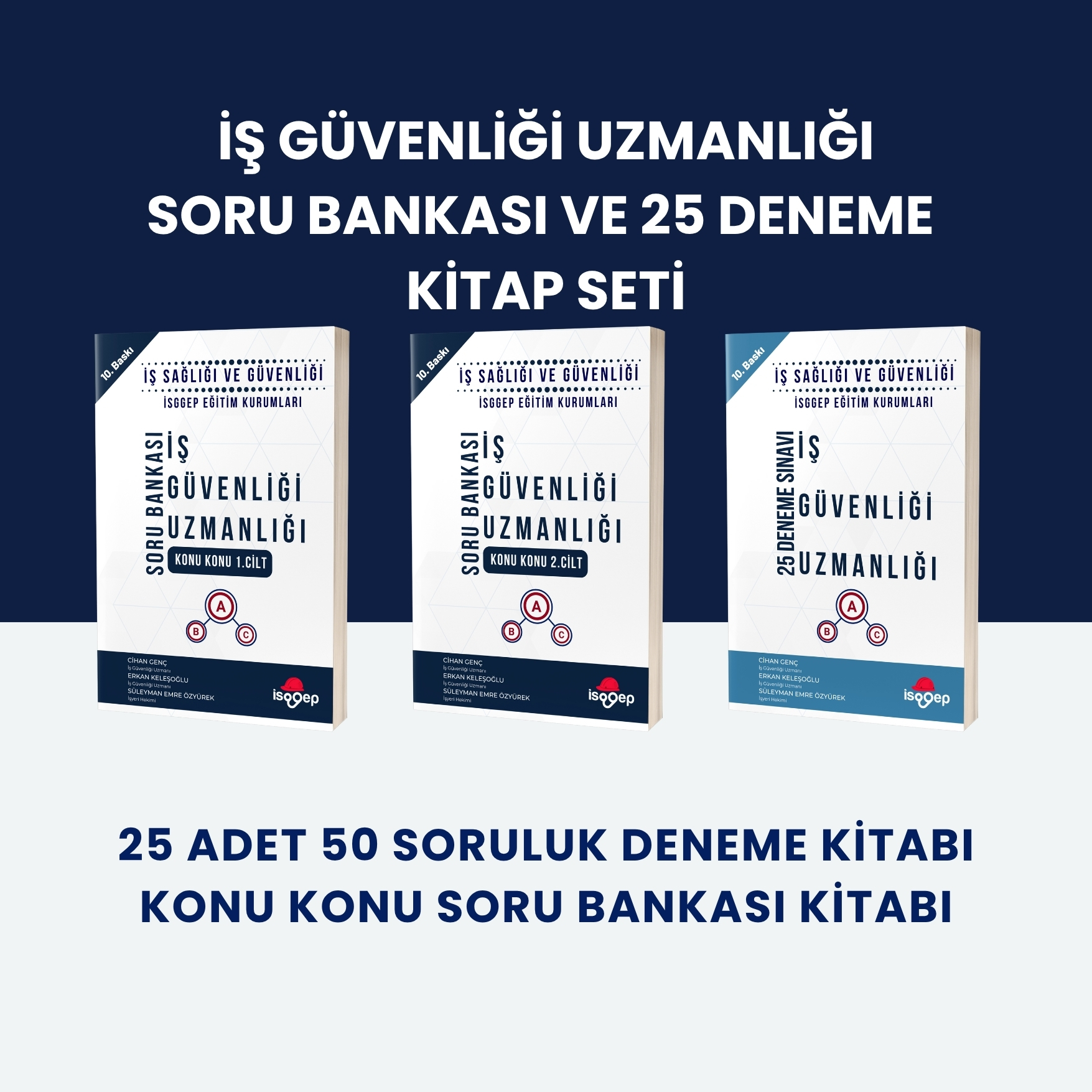 A B C İGU EFSANE FULL SORU KİTAP SETİ