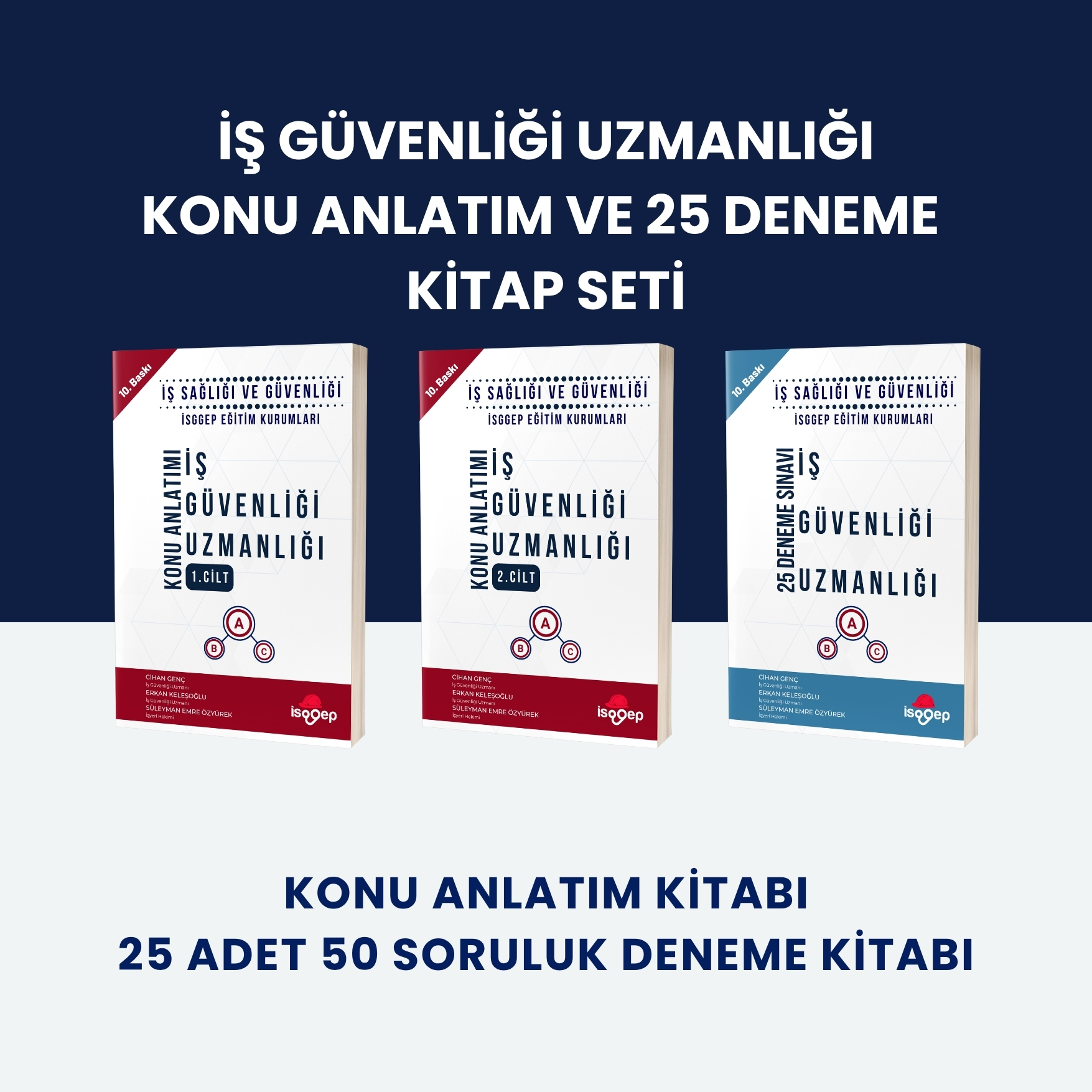 A B C İGU KONU ANLATIMI – 25 DENEME SINAVI KİTAP SETİ