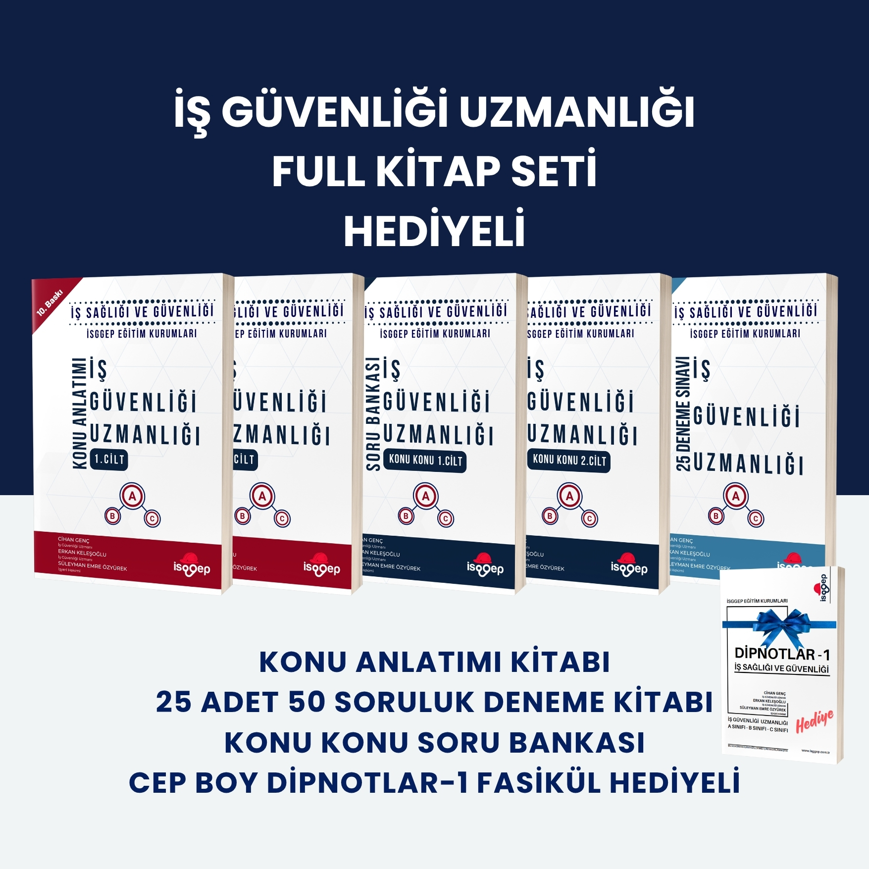A B C İGU SINAV KAZANDIRAN FULL KİTAP SET – HEDİYELİ